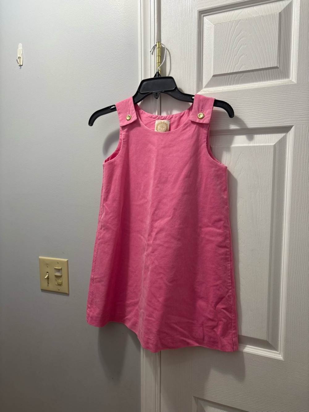 TBBC Juliet Jumper Corduroy
Hamptons Pink With Brass Buttons